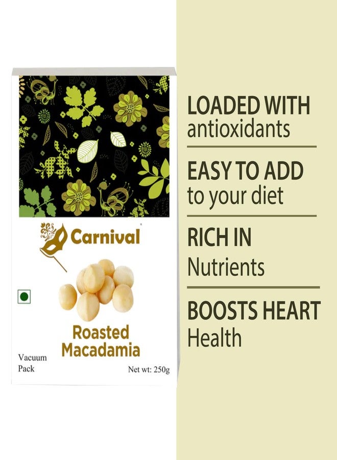 Carnival Roasted Macadamia Nut 250gram Premium Australian Macadamia Nuts | Rich in Antioxidants | Gluten-Free | | Ideal Snacks - Image 3
