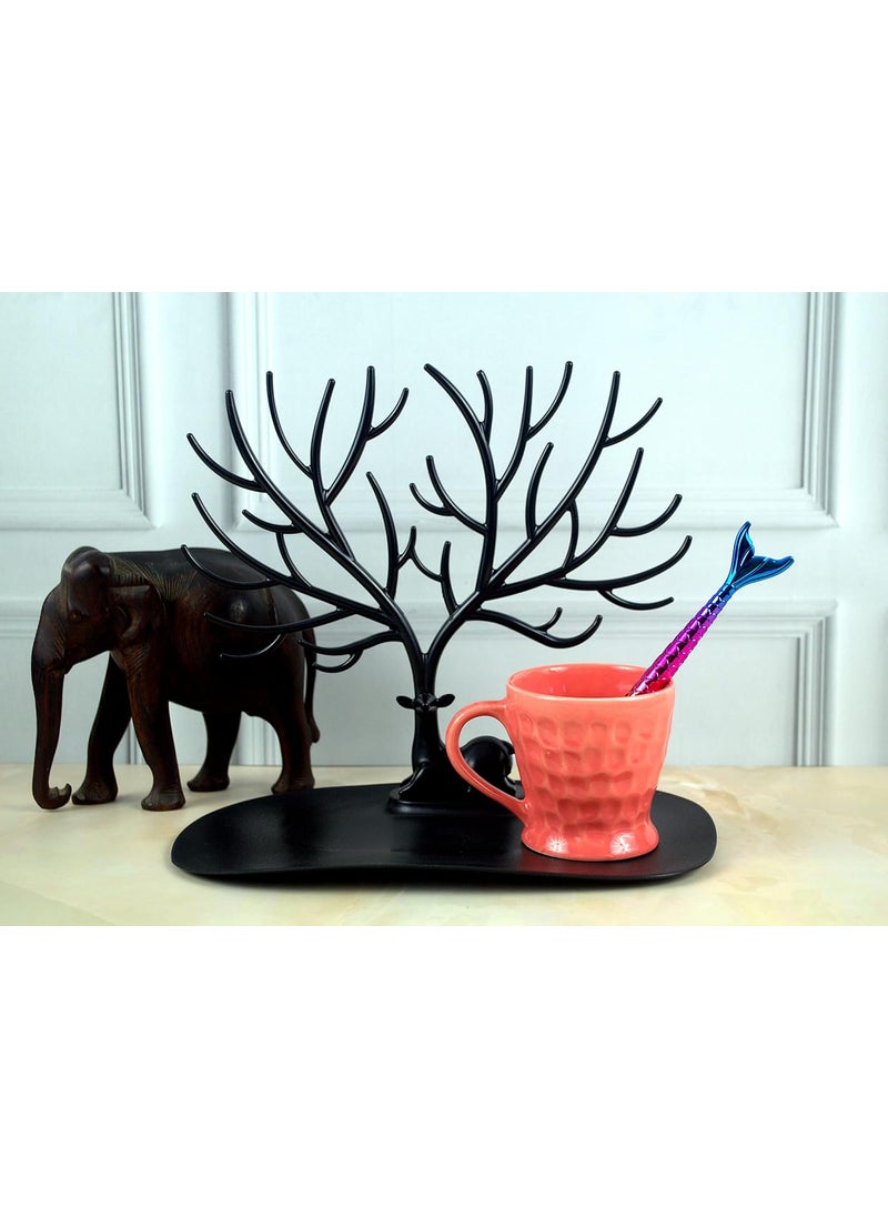 MOODY PANDA MOODY PANDA Large Designer Set of 6 Cups Cupset Set of 6 Cups Ceramic  - Image 2