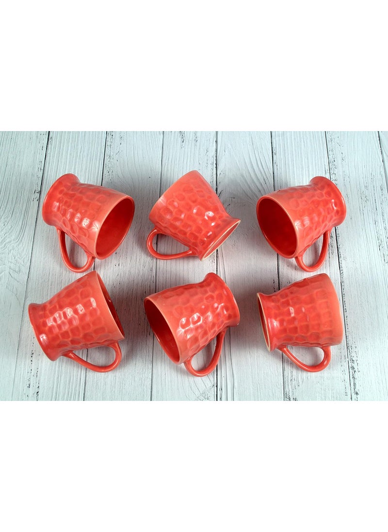 MOODY PANDA MOODY PANDA Large Designer Set of 6 Cups Cupset Set of 6 Cups Ceramic  - Image 1
