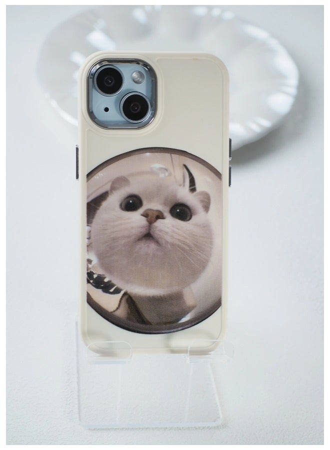 ShebSheb Cute iPhone 14 Case, Phone Cases with Camera Lens Protector  Soft Silicone Shockproof Protective Cover