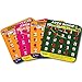 Regal Games FingerTip Shutter Bingo Cards with Sliding Windows Auto Bingo Game Set Travel Game for Adults Kids Reusable No Chips Daubers Needed 4 Packs Pink - Image 3
