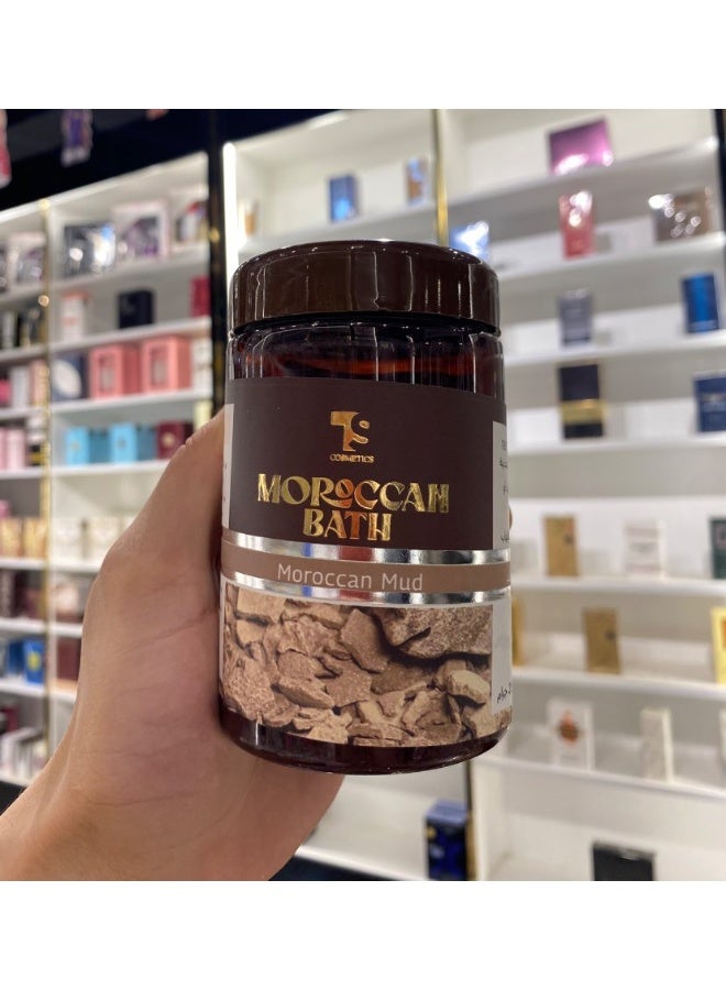 تي أند أس كوزمتيكس مجموعة حمام مغربي  - صابون مغربي وطين مغربي مع ليف استحمام هدية من تي اس كوزماتيكس - لكل انواع البشرة  لتعزيز بشرتك وتجربة استرخاء فريدة - Image 5