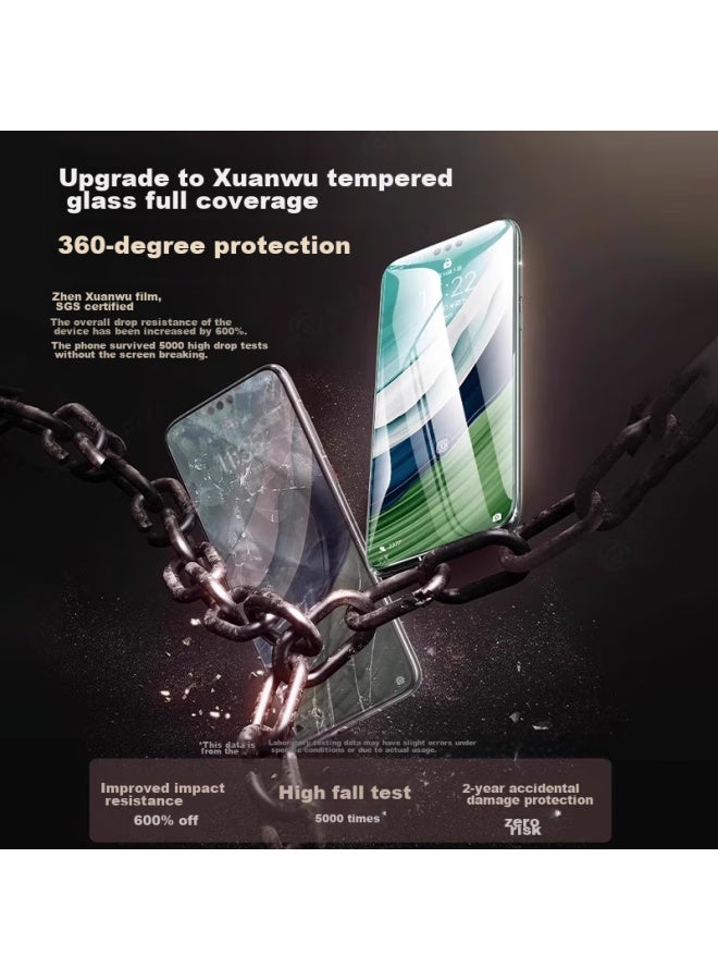DiVi First Guard Tempered Glass Screen Protector For Huawei Mate 40/40e, Full Adhesive Curved Screen, High-definition Full-screen Film, Anti-fingerprint, Dust-free Chamber, Shatterproof Protective Film - Image 4