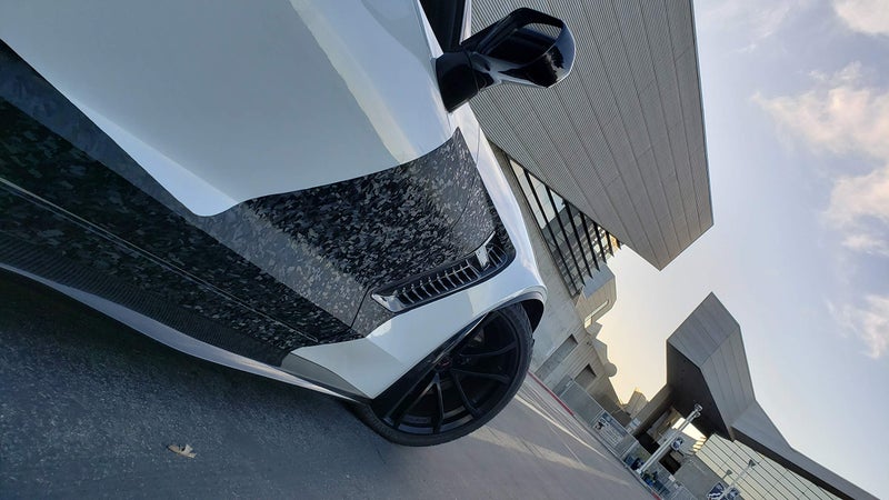 VViViD+ Forged Composite Carbon Vinyl Wrap Roll (1.49ft x 5ft, Black) - Image 5