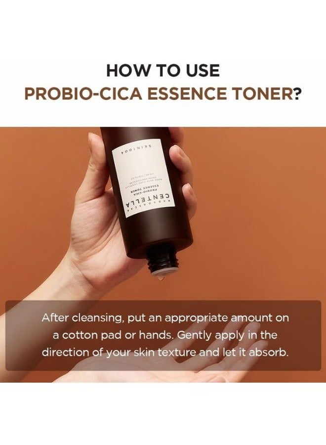 سكين1004 Madagascar Centella Probio-Cica Essence Toner 210ml Clear 210ml - Image 4
