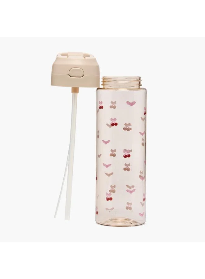 تورسون Printed Water Bottle with Spout and Spray - 750 ml