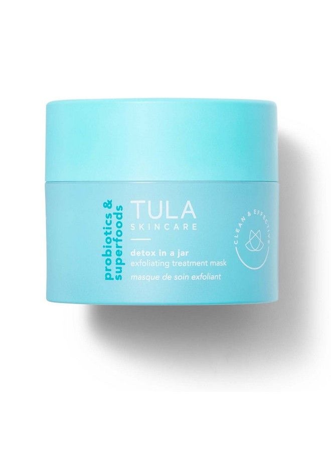 TULA - Skin Care Detox In A Jar Exfoliating Treatment Mask With Hydrating Vitamin E Soybean Oil And Bentonite Clay ; 1.7 Oz. - Image 1