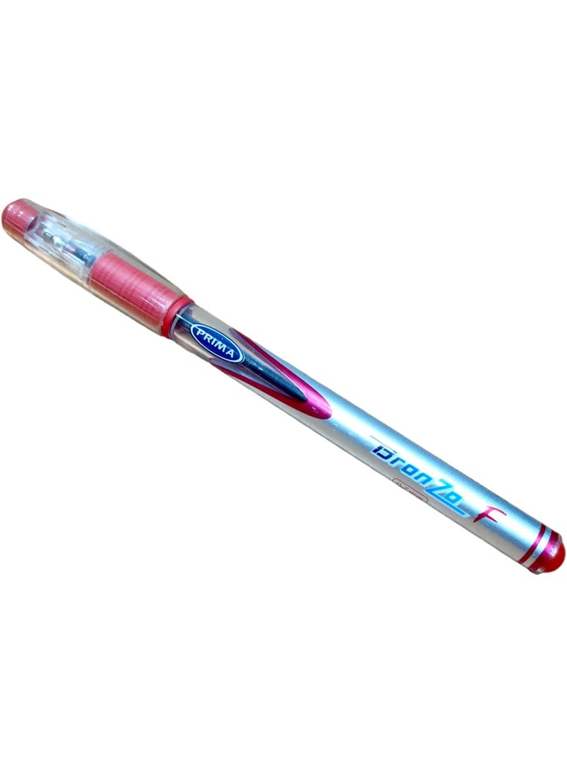 بريما عبوة من 10 أقلام حبر جاف من بريما برونزو - أحمر (عبوتان). - Image 5