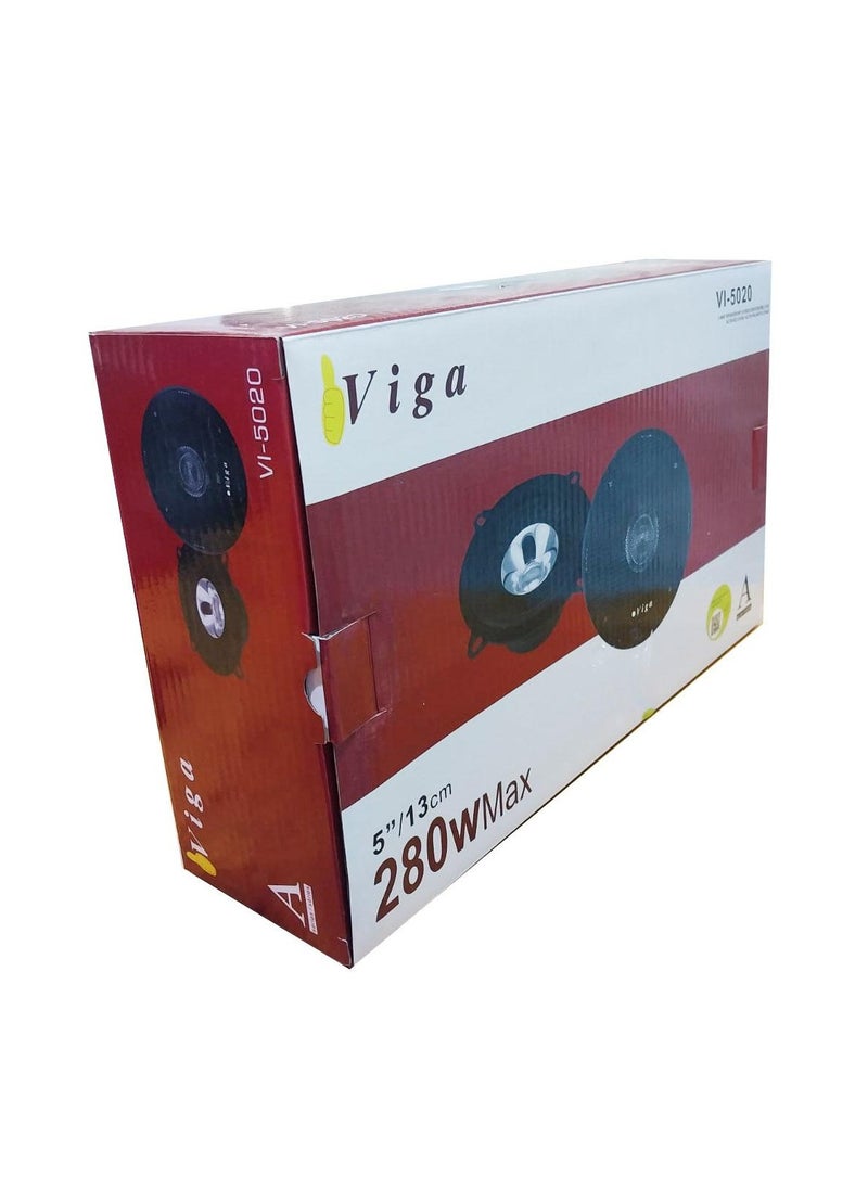 VIGA Car speakers Model VI-5020 280 watts5"  - Image 3