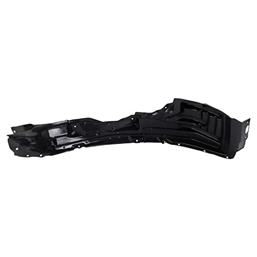 TRQ Front Left Inner Fender Liner Black Drivers Side Compatible with 2014-2019 Mitsubishi Outlander Sport MI1248127 - Image 2