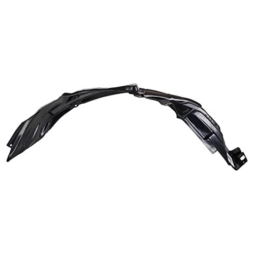 TRQ Front Left Inner Fender Liner Black Drivers Side Compatible with 2014-2019 Mitsubishi Outlander Sport MI1248127 - Image 3