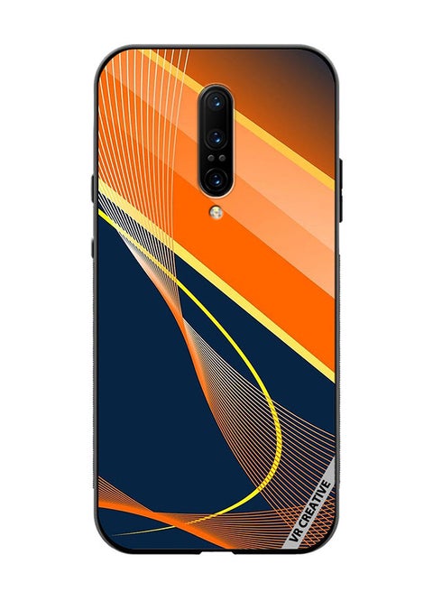 Protective Case Cover For OnePlus 7 Pro Layers Design Multicolour