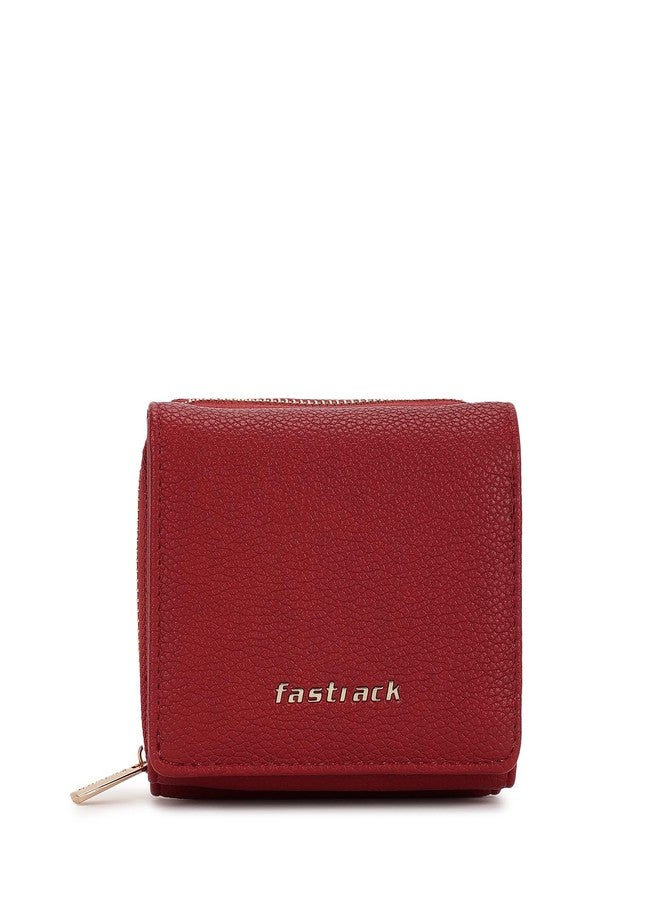 Fastrack Women's Pocket Essentials Wallet | Compact & Convenient | Coin Purse, Card & Cash Slots | Everyday Carry | 6 Months Warranty - Image 1
