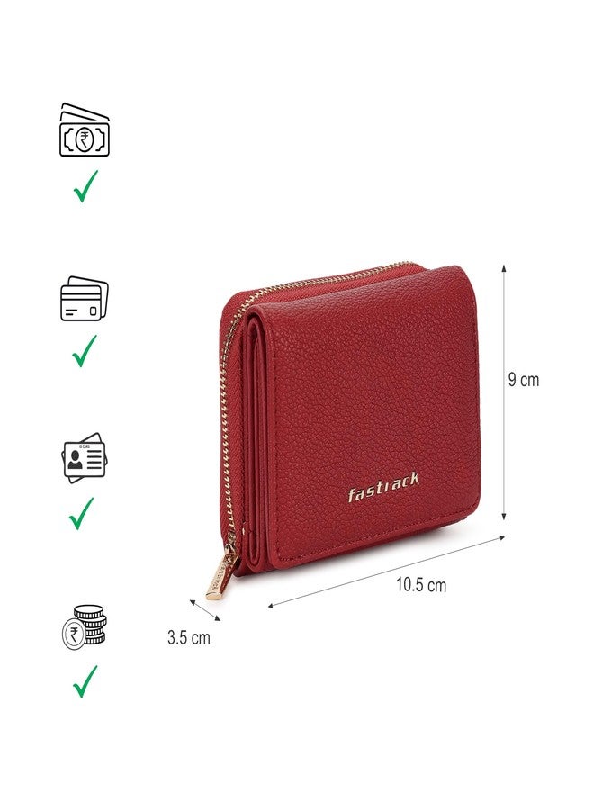Fastrack Women's Pocket Essentials Wallet | Compact & Convenient | Coin Purse, Card & Cash Slots | Everyday Carry | 6 Months Warranty - Image 4