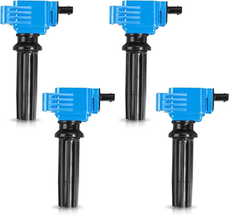 ENA Set of 4 Ignition Coil Pack Compatible with Ford Explorer 2.0L 2.3L L4 and Focus 2.0L 2.3L L4 UF670 - Image 1