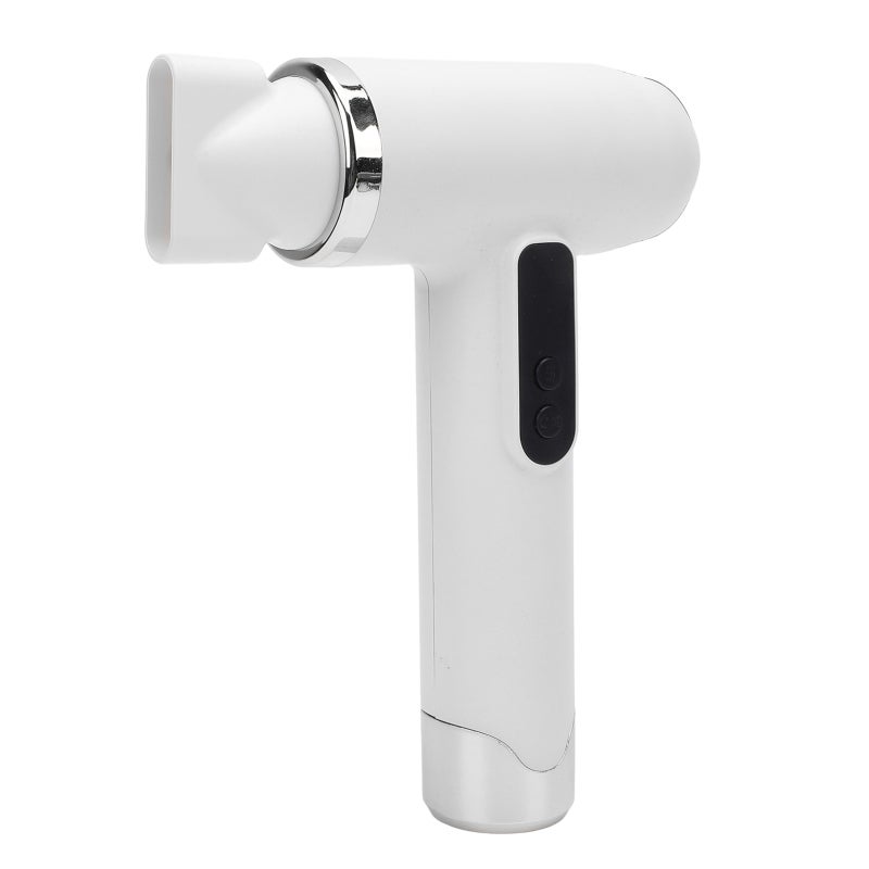 Cordless Hair Dryer: Silver Premium ABS Material, 15000mAh Large Capacity Battery - USB Rechargeable Portable Quiet Hair Dryer for Travel, Dormitory and Home Use - Image 1