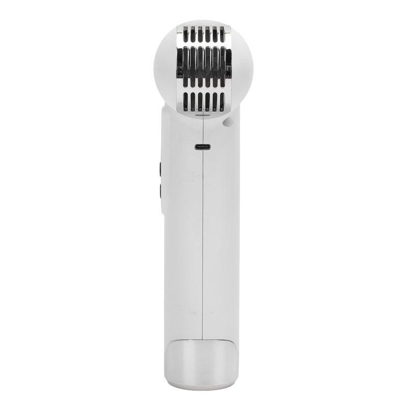 Cordless Hair Dryer: Silver Premium ABS Material, 15000mAh Large Capacity Battery - USB Rechargeable Portable Quiet Hair Dryer for Travel, Dormitory and Home Use - Image 2