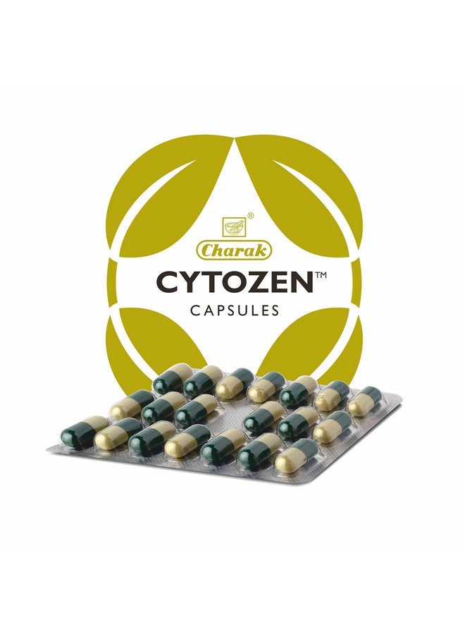 Charak كبسولات شراك فارما سايتوزين لصحة الكبد وإزالة السموم - 20 كبسولة (عبوة من 2) - Image 1