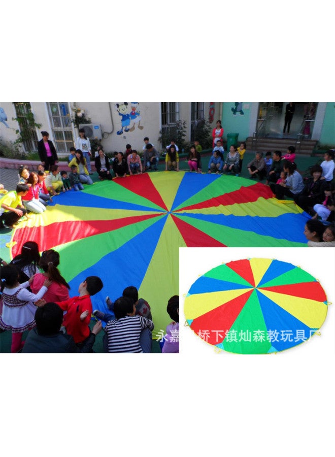 Canon Rainbow Umbrella Play Toys Rainbow Umbrella Outdoor Activities Family Play Umbrella Kindergarten Rainbow Umbrella - Image 1