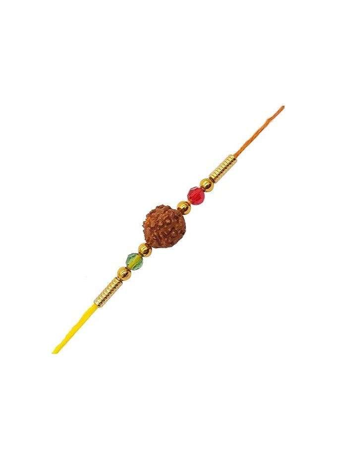 YouBella Rakhi for Brother Jewellery Bracelet Rakhi Combo for Brother, Rakhee Rakhi set for Bhaiyya/Bhai, Rakhi gift for Brother - Image 3