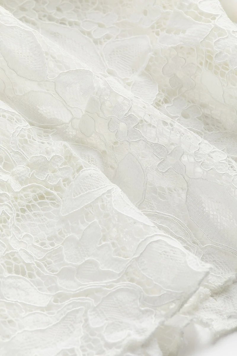 H&M Youth Lace Peplum Top