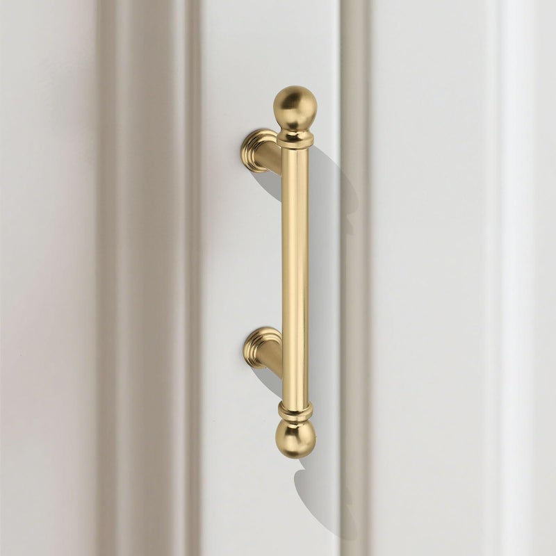 Orger 10 Pack 3 Inch(76mm) Champagne Bronze Cabinet Pulls Heavy Duty,Kitchen Cabinet Handles Hardware Zinc Alloy,Vintage Handles for Bathroom Dresser Drawer - Image 2