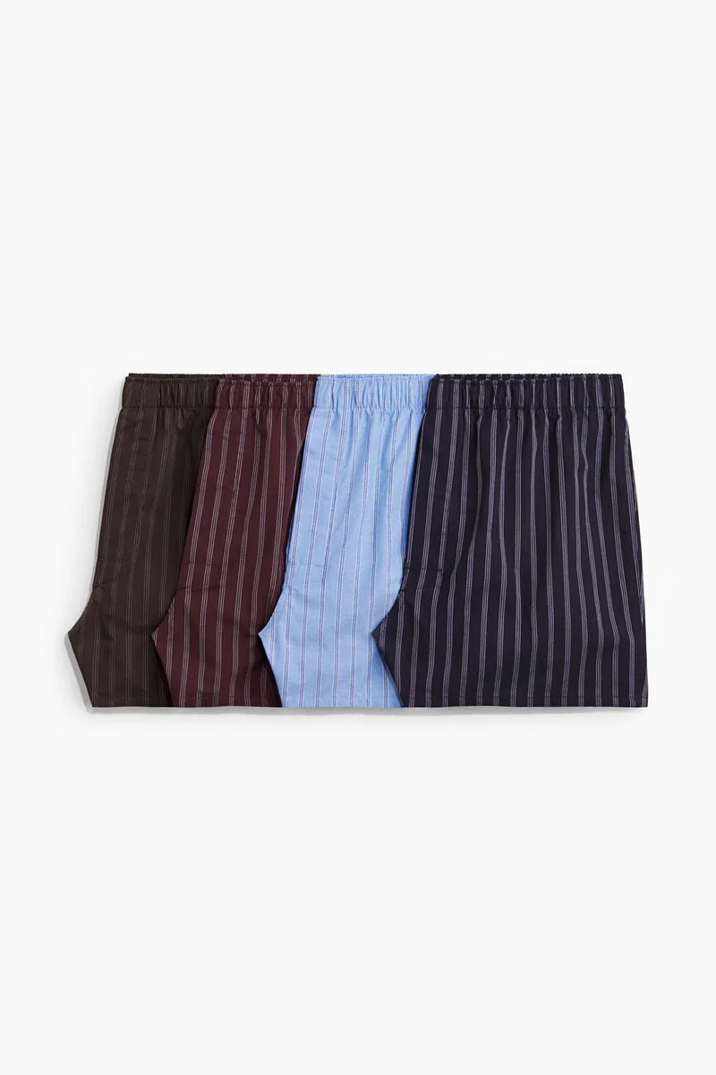 H&M 4-pack woven boxer shorts
