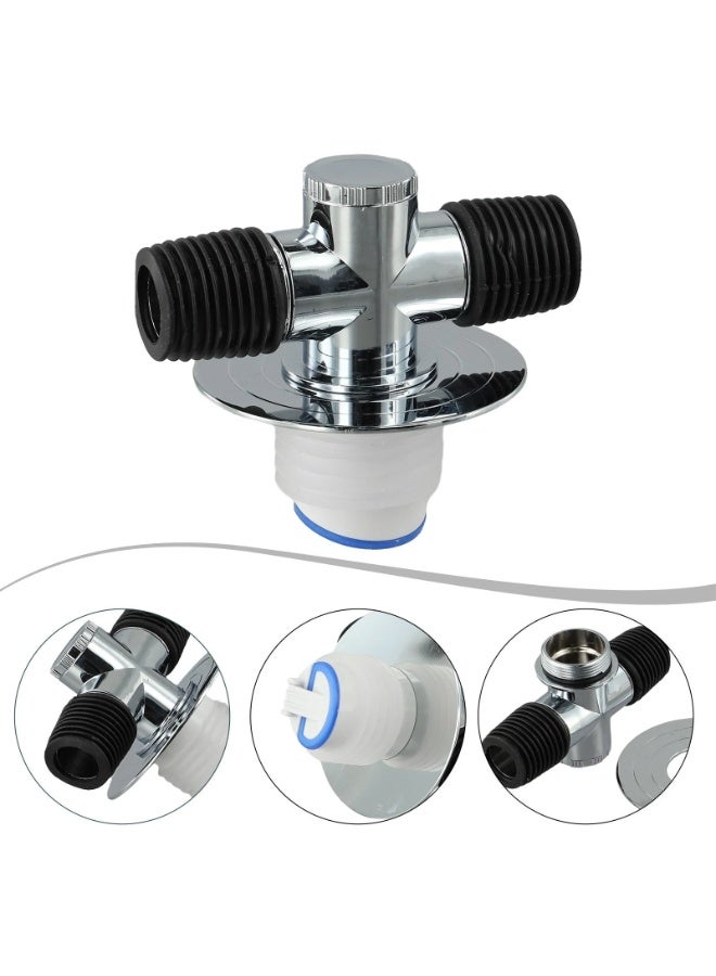 LUSHA Washing Machine 3-in-1 Sewer Tee Connector – Anti-Odor Floor Drain Adapter for Multi-Hose Water Drainage - Image 2