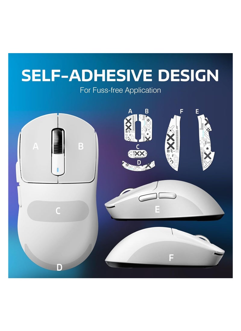 Attack Shark - Wireless Gaming Mouse + Griptape, 49g Triple Mode Ergonomic Computer Mouse, PAW3395 26K DPI Sensor, 200h Battery Life, Programmable Buttons, Gaming Accessories for PC/Laptop/Mac - Image 1