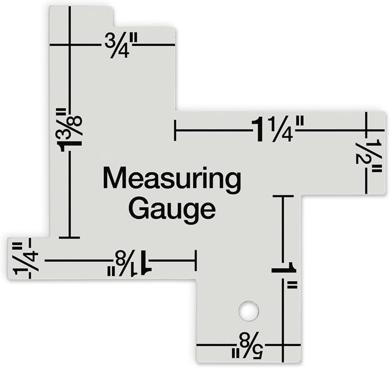 Dritz 3100 14 in 1 Measuring Gauge, Silver - Image 4