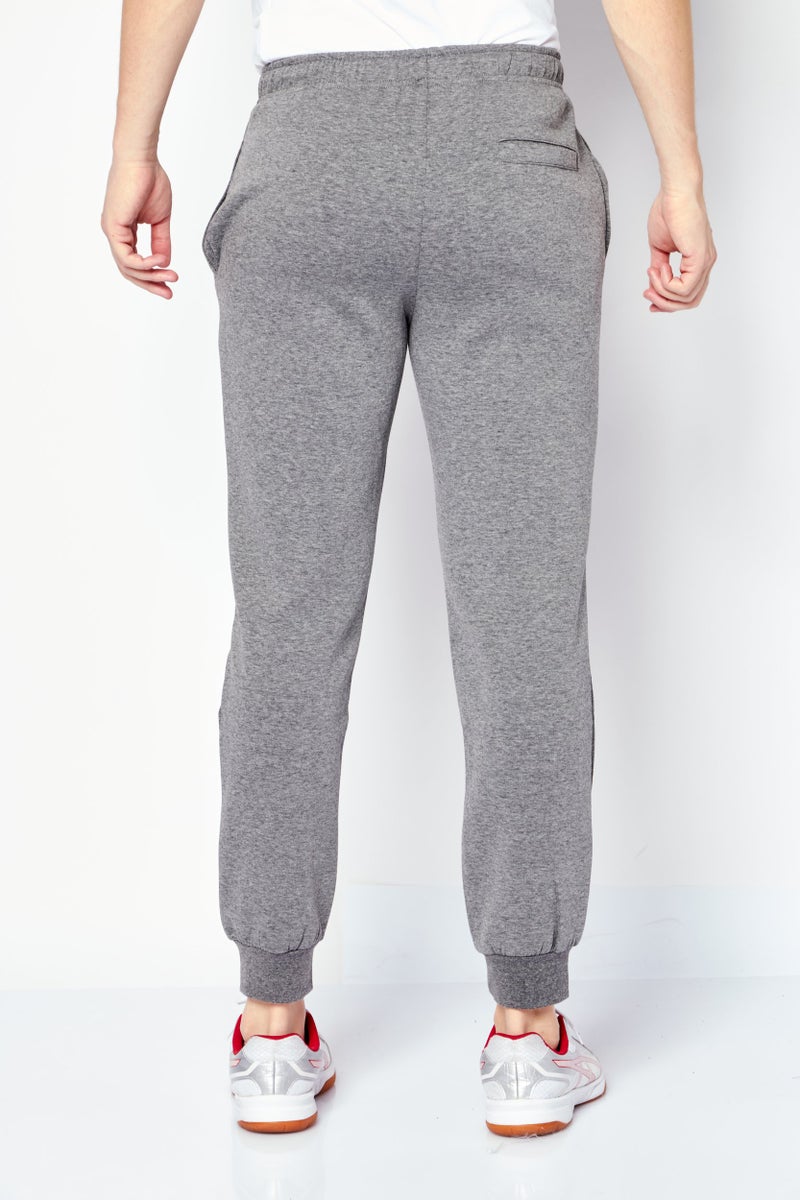 Nordland Men Sportswear Fit Heather Training Jogger Pants, Dark Grey  - Image 4