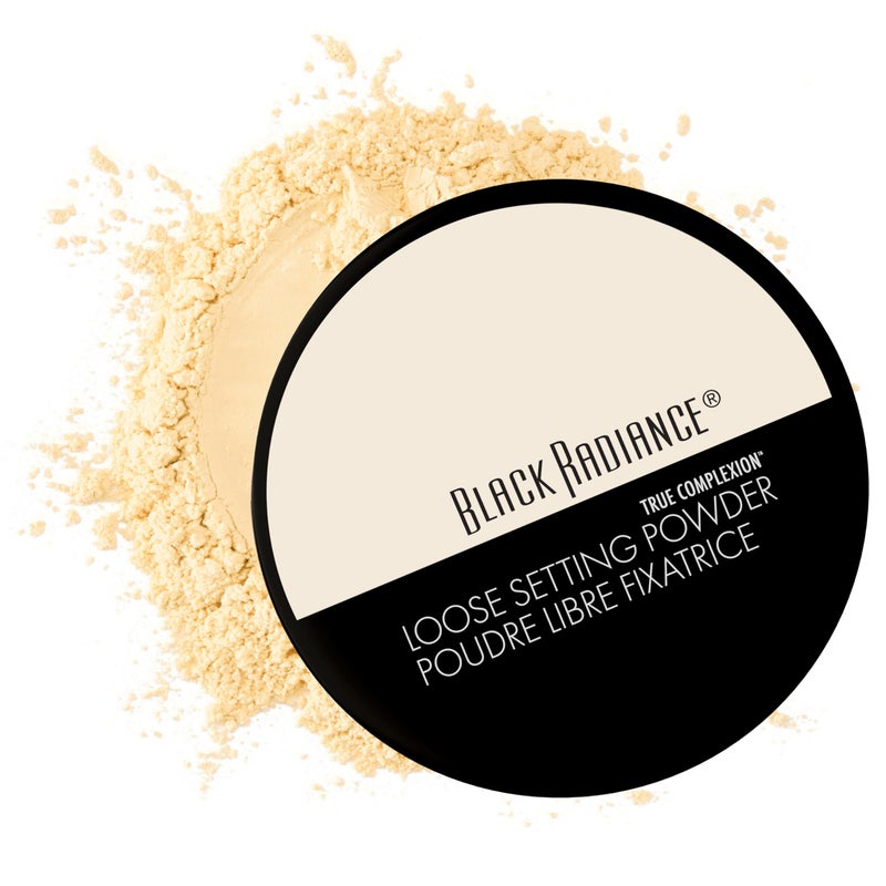 Black Radiance True Complexion Loose Setting Powder, Silky Blendable Formula, Minimizes Imperfections, Long-Lasting Makeup Set(Packaging May Vary) - Banana - Image 1