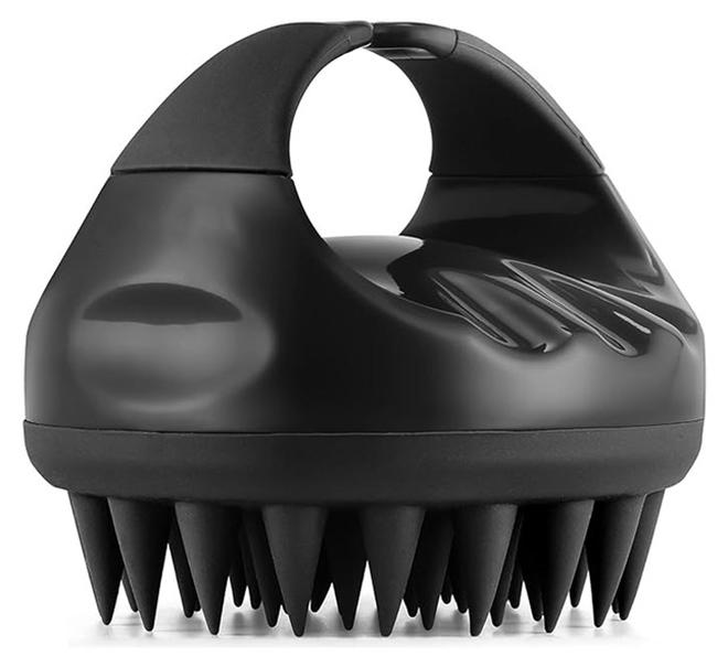 Scalp Massager Shampoo Brush–Premium Silicone Head Massager & Scalp Scrubber, Perfect Hair Brush for Curly Hair, Scalp Scrub, Hair Oil Applicator, and Detangling with soft silicone bristles - Image 1