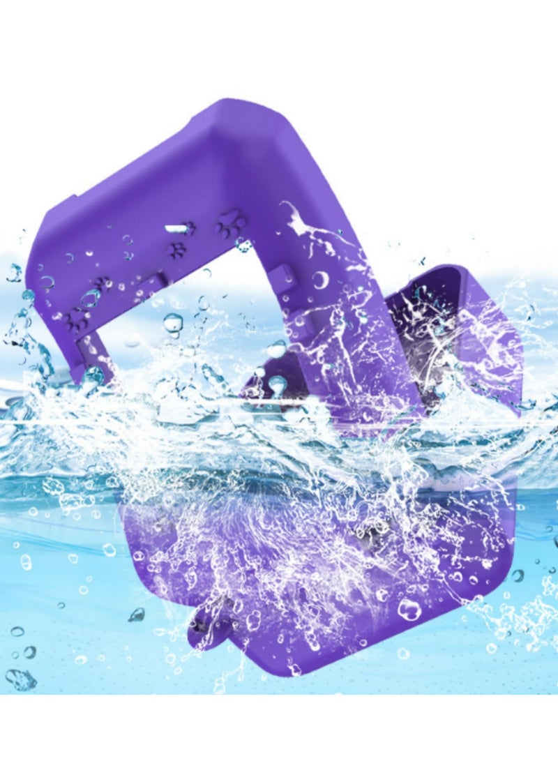For Bitzee Elf Pet Machine Silicone Protective Case Cover All-in-One Anti-Drop Shell Dustproof & Waterproof Portable Travel Cover for Bitzee Digital Pets Toy Accessories (Purple)  - Image 5