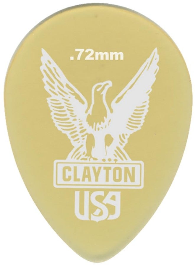Clayton Picks Ultem UST72/12 Guitar Picks