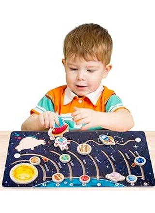 Wooden Solar System Puzzle, Montessori Educational Toys for Preschool, Planet and Space Puzzle, Moving Solar System Puzzle for Kids Boys Girls - pzsku/Z56D17A5D78595D287954Z/45/_/1730490075/d14d622e-44c9-442b-aa8d-951fcedf027b