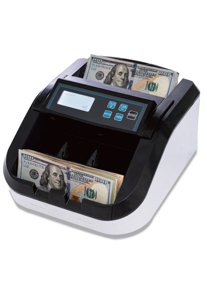 Money Counting Machine with Denomination Adder – External Digital Display - Image 1