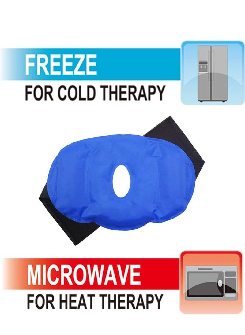 SYOSI Ice Pack for Knee Cold Injury 2 Reusable Hot and Packs Surgery, Joint Pain, Arthritis Chronic Relief Swelling, Bruises Adjustable & Flexible Knees, Elbows  - Image 5