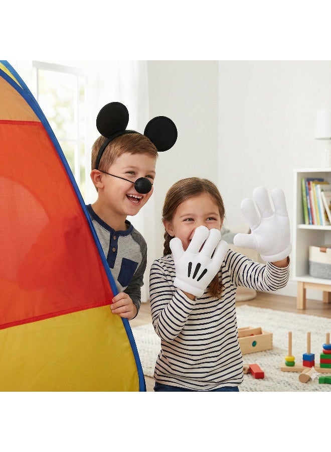 Ciao Mickey Mouse Costume Kit for Kids – Ears, Nose & Gloves Dress-Up Set - Image 2
