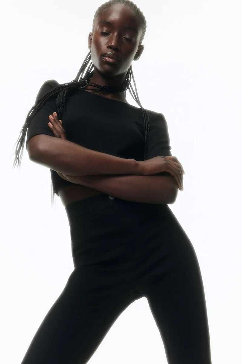 H&M Ultra High Ankle Jeggings