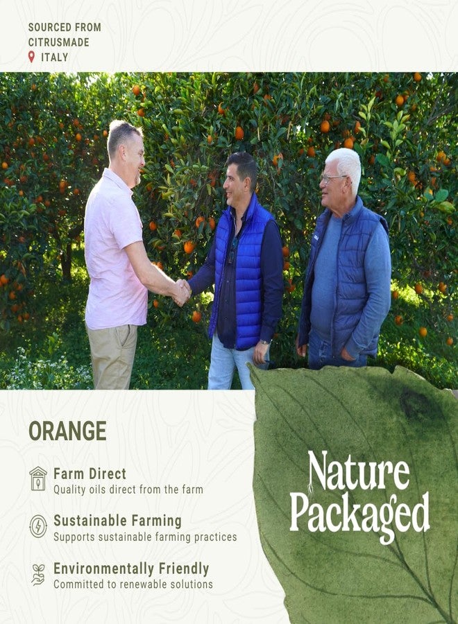 Nature Packaged Orange Essential Oil - Direct from Citrusmade in Sicily- Pure Essential Oils for Diffusers and Aromatherapy - 100% Pure Therapeutic Grade (2LBS) - Image 3