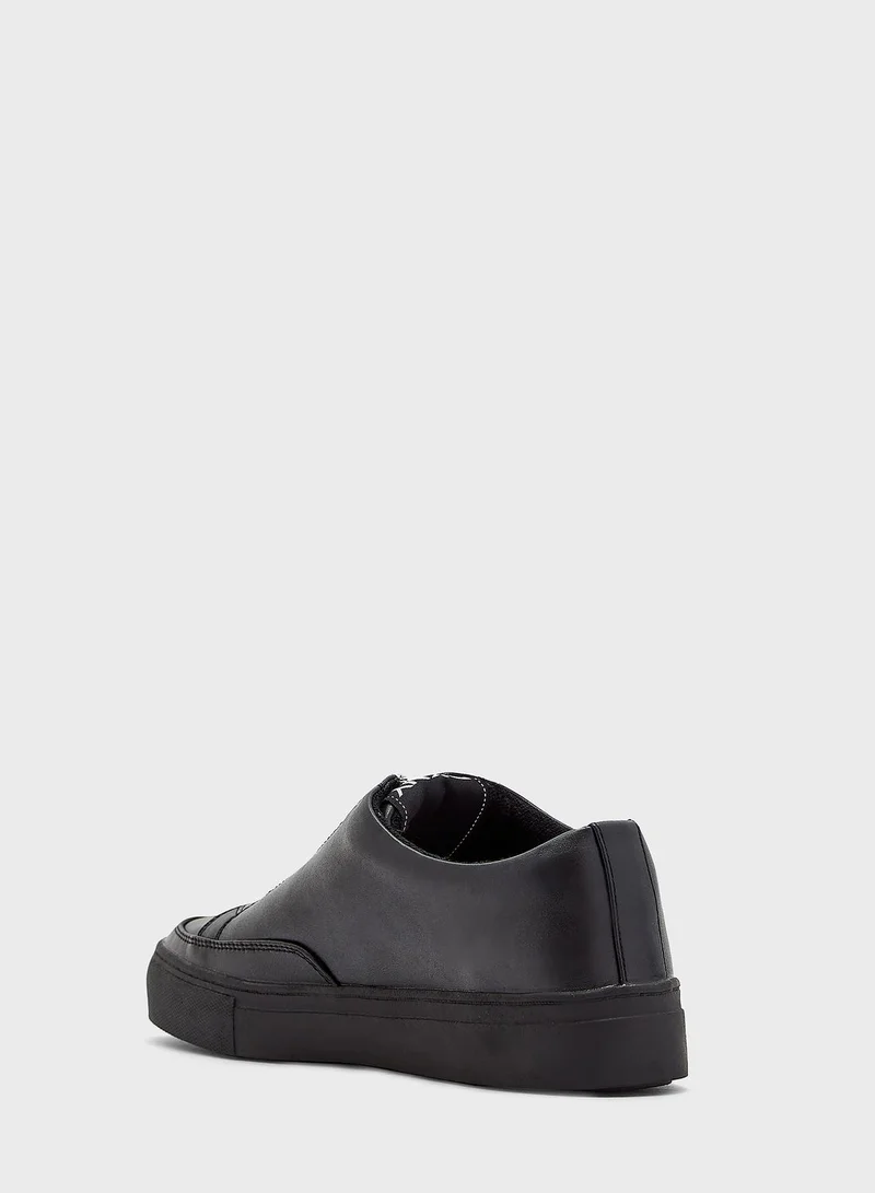 DKNY Logo Zip-Up Sneakers