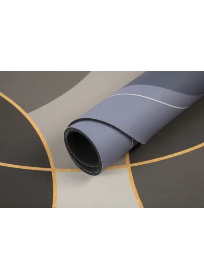 Status Contract Ultra-Absorbent Bathroom Mat: Non-Slip, Quick-Dry Floor Mat For Home And Office Use - Soft Cushioned Carpet, Dirt Barrier (38X 58Cms), Silicon, Blue, Rectangular - Image 2