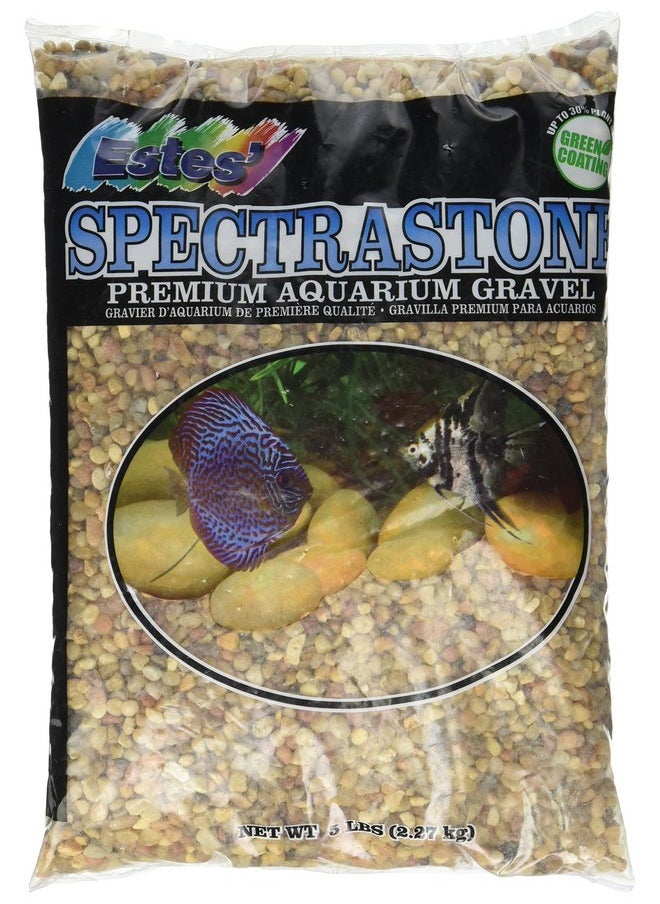 Estes Spectrastone Shallow Creek Regular for Freshwater Aquariums, 5-Pound Bag  - Image 1