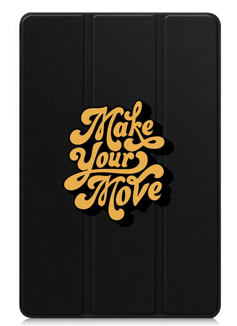 Protective Flip Case For Huawei MatePad Pro 11 (2024) With Trifold Stand Auto Wake Sleep Shockproof Cover Make your move