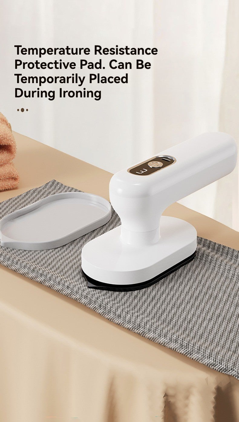 Wireless Handheld Steam Iron, Portable Rechargeable Garment Steamer, Dry & Wet Ironing, Flat & Hanging Use Mini Travel Clothes Iron for Home Business  Trip - Image 4