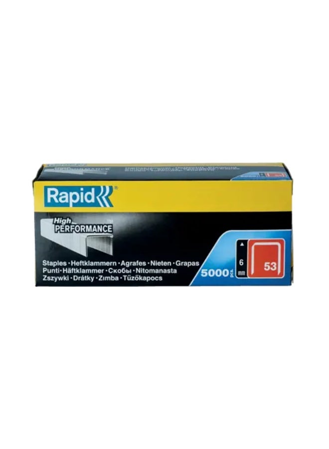 Rapid No.53 Staples 6mm (53/6) 5000pcs – 11856250 - Image 3