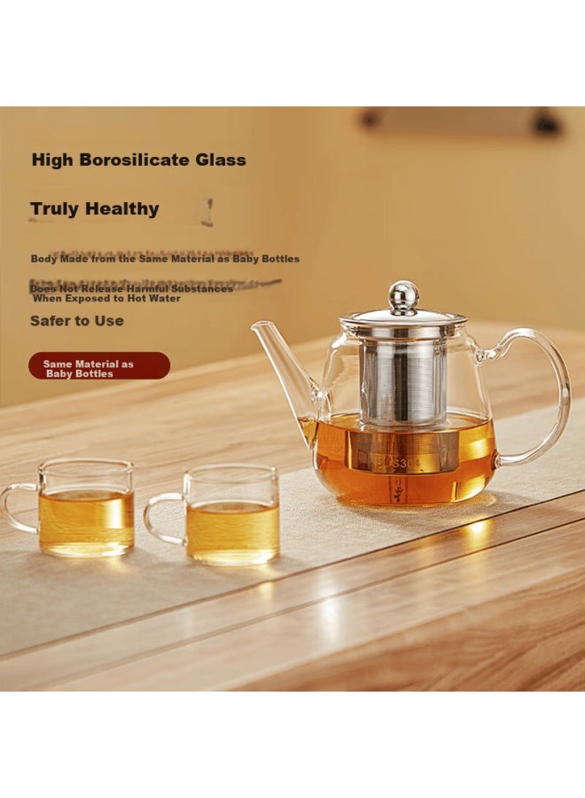 Yihutea Yi Hu Tea Glass Electric Ceramic Stove Tea Brewing Set Steaming And Boiling Integrated Tea Stove High-end Tea Set - Image 4