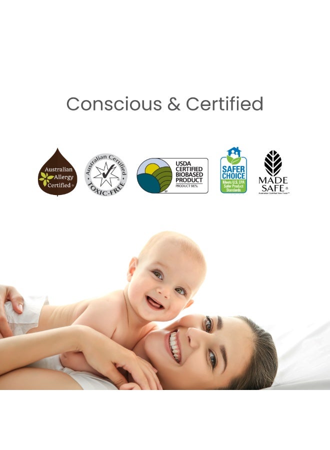 Windmill baby Baby Natural Plant Based Laundry Detergent Liquid, Usda Certified, Allergen Free, Gentle With Bio-Enzymes, Lavender Blossoms - 2000Ml - Image 3