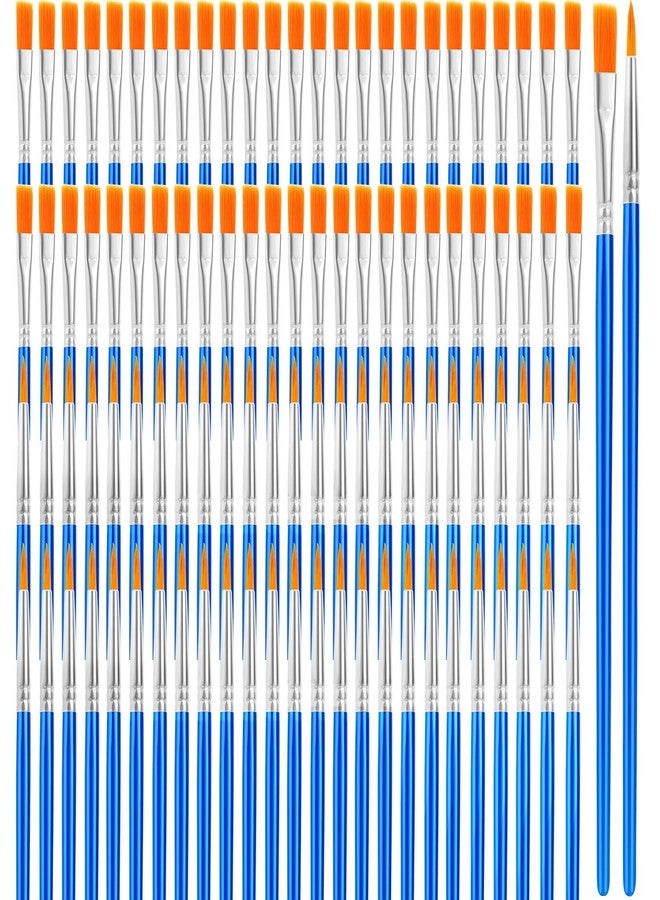 AROIC Paint Brushes Set,110 Pcs Flat & Fine Nylon Acrylic Brushes Bulk for Oil Watercolor Canvas Artist Professional Painting Kits Small Paint Brush for Classroom Miniature Detailing & Rock Painting - Image 1
